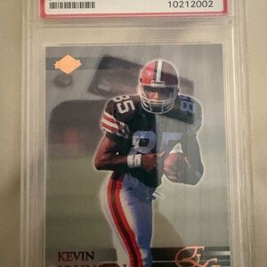 Vintage 2000 Kevin Johnson Uncirculated Graded Football Card